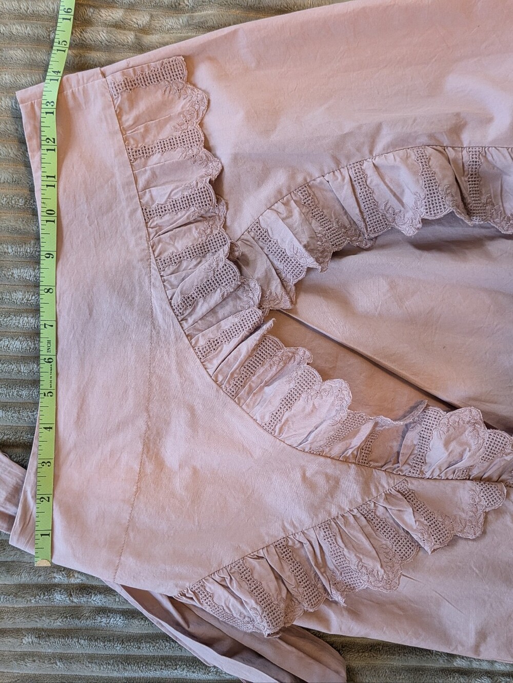Isabel Marant Étoile Ruffle Lace Wrap Skirt Size 36 - Picture 6 of 8
